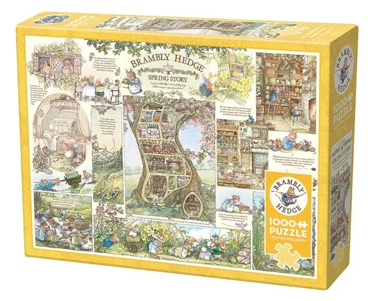 Brambly Hedge: Spring Story (1000) from Cobble Hill – box