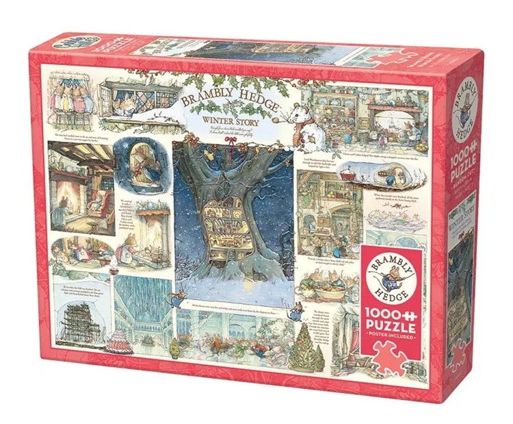 Brambly Hedge: Winter Story (1000) from Cobble Hill – box