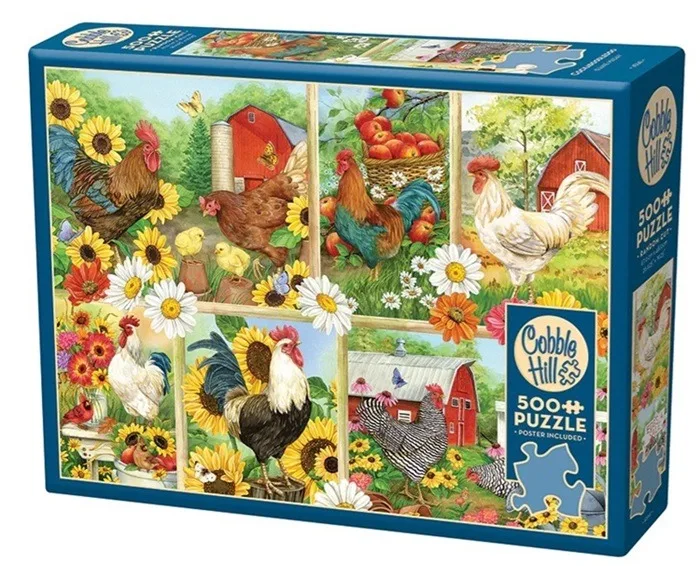 Cockadoodledoo (500) de Cobble Hill – boîte