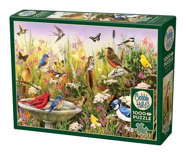 Feathered Friends (1000) from Cobble Hill – box