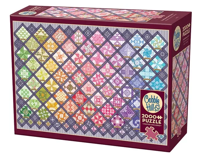 Four Square Quilt Blocks (2000) van Cobble Hill – doos