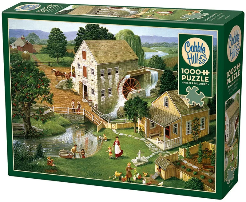 Four Star Mill Legpuzzel 1000 stuk(s) de Cobble Hill, édition Multicolore – boîte