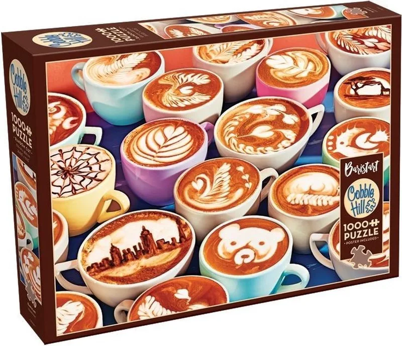 Legpuzzel Baristart 1000 Stukjes van Cobble Hill, editie Meerkleurig – doos