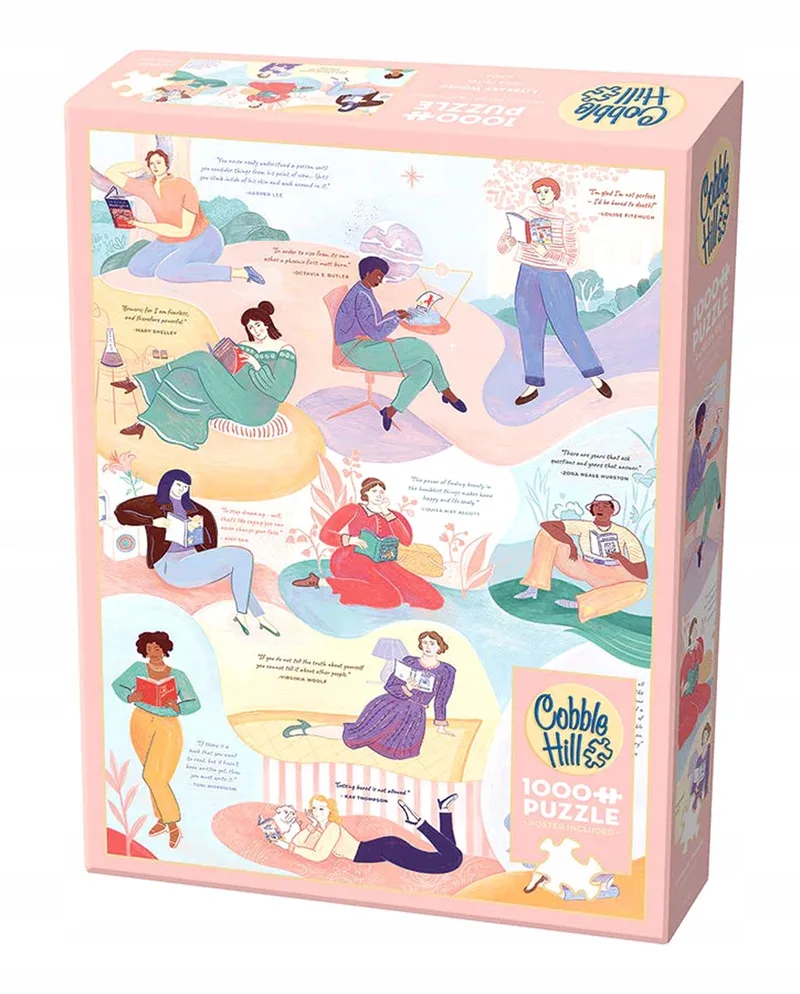 Merkloos Puzzel 1000 Stukjes: Bestverkopende Auteurs from Cobble Hill, Multicolour edition – box