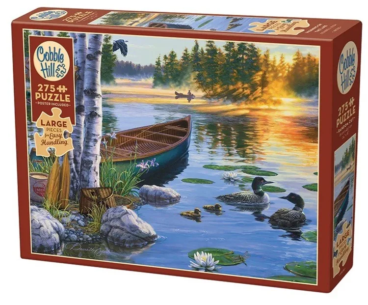 Morning on the Lake (275) Easy Handling von Cobble Hill – Schachtel