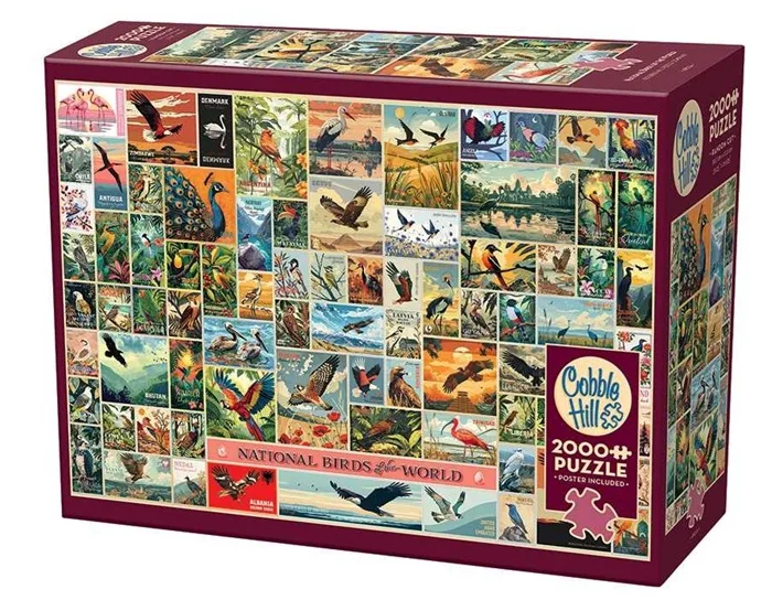 National Birds of the World (2000) from Cobble Hill – box