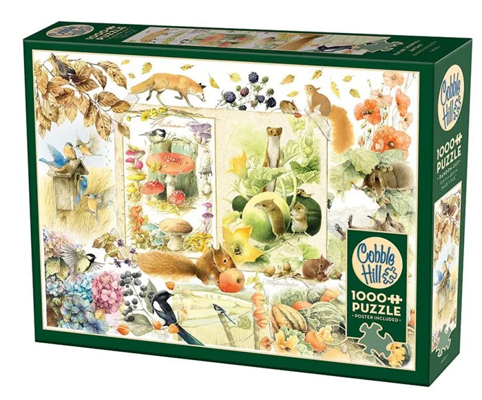 Nature Journal: Autumn (1000) de Cobble Hill – boîte
