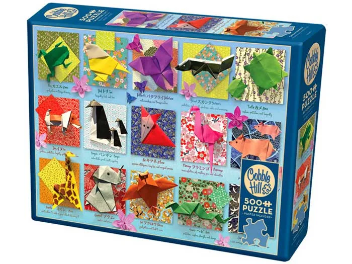 Origami Animals (500) from Cobble Hill – box