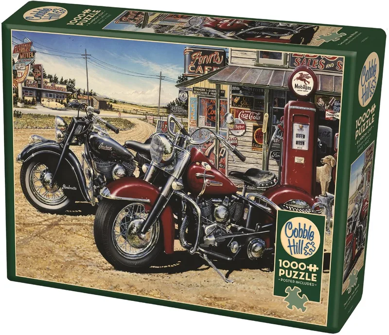 puzzel 1000 stukjes - Two for the Road legpuzzel. van Cobble Hill, editie Meerkleurig – doos