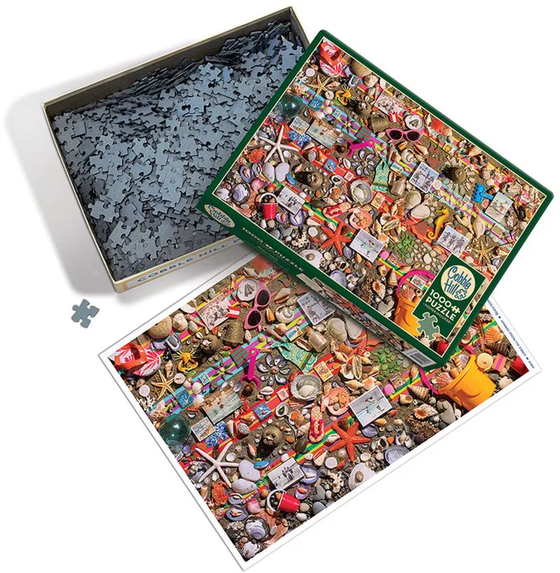 Puzzel 1000 Stukken - Aan Zee de Cobble Hill, édition Multicolore – boîte