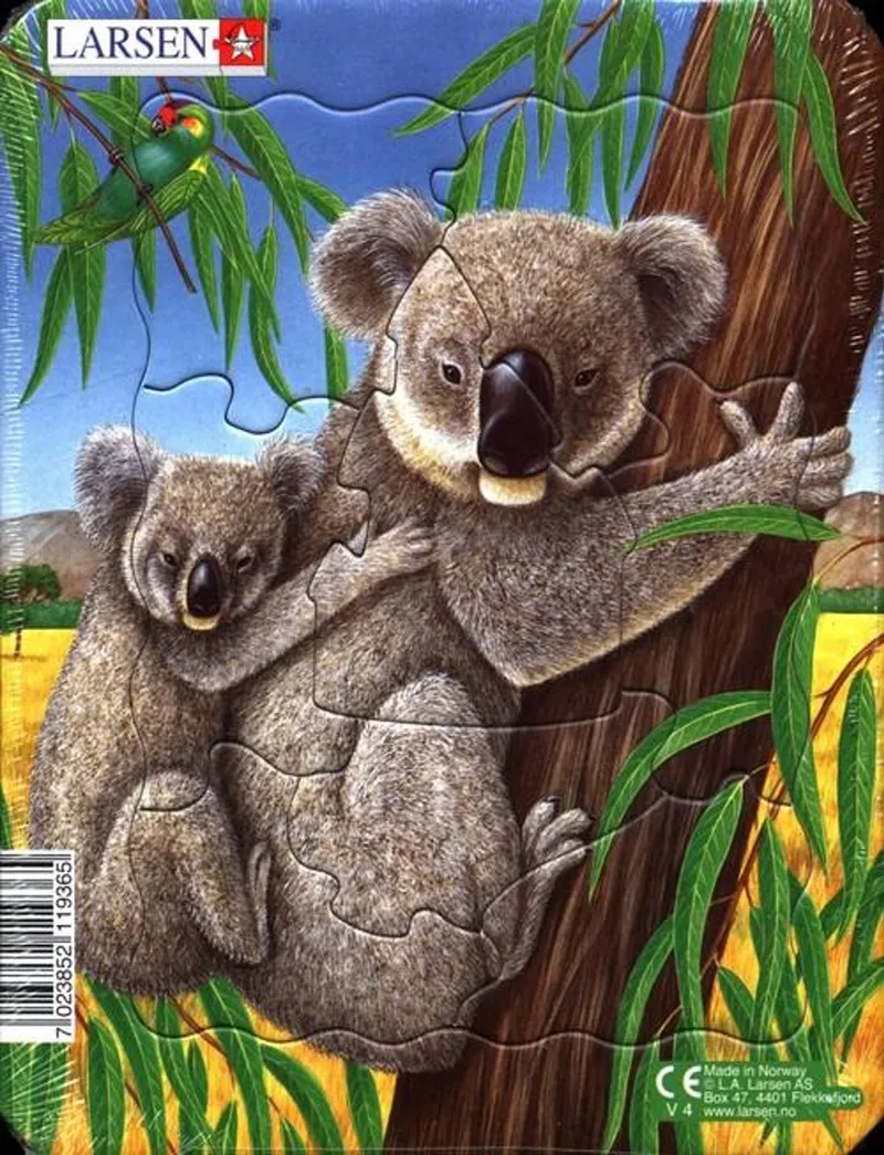 Puzzel Wilde Dieren Mini - 1000 Stukjes van Cobble Hill – doos
