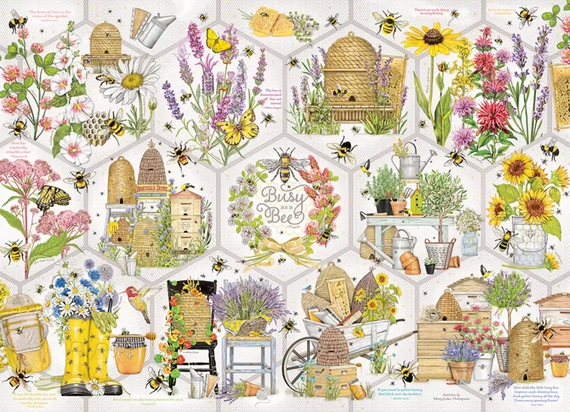Puzzle Abeilles au Travail - 500 à 999 pièces van Cobble Hill – doos