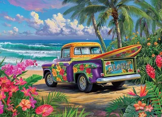 Puzzle Aloha - 1000 pièces van Cobble Hill – doos 1 van 2