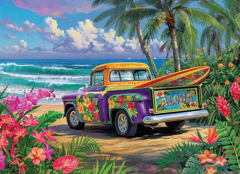 Puzzle Aloha - 1000 pièces van Cobble Hill – doos 1 van 2