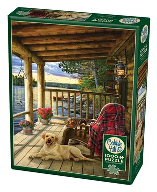 Puzzle Cabin Porch - 1000 pièces from Cobble Hill – box 2 of 2