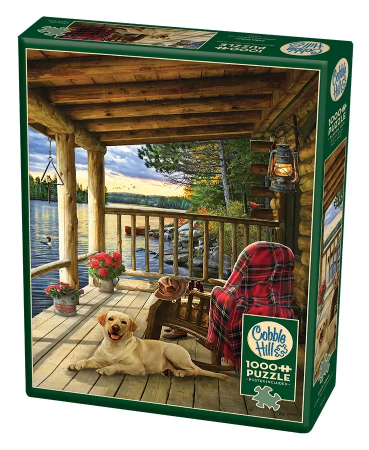 Puzzle Cabin Porch - 1000 pièces from Cobble Hill – box 2 of 2