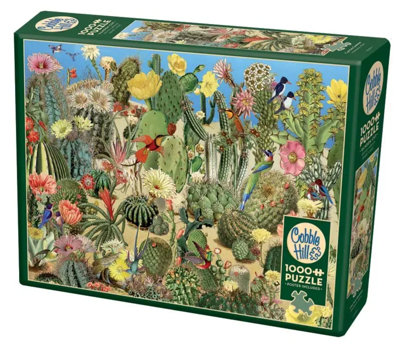 Puzzle Cactus Garden - 1000 pièces van Cobble Hill – doos 2 van 2