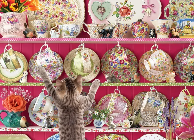 Puzzle Chaton Chasseur - 500 à 999 pièces van Cobble Hill – doos