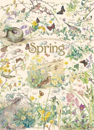Puzzle Country Diary - Printemps - 1000 pièces von Cobble Hill – Schachtel 1 von 2