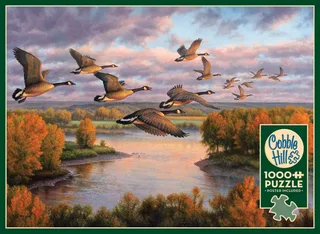 Puzzle En Route - 1000 pièces van Cobble Hill – doos 1 van 2