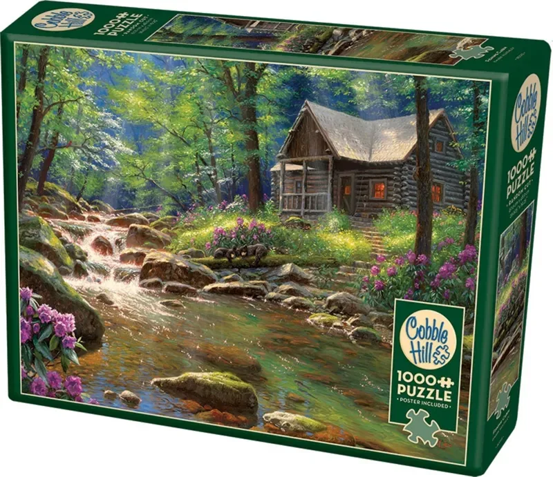 Puzzle Fishing Cabin - 1000 pièces de Cobble Hill – boîte 2 sur 2