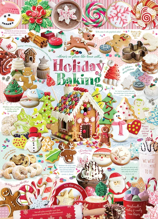 Puzzle Holiday Baking - 1000 pièces van Cobble Hill – doos