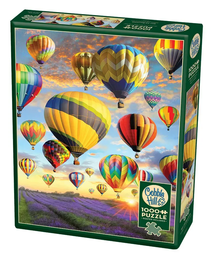 Puzzle Hot Air Balloons - 1000 pièces de Cobble Hill – boîte 2 sur 2