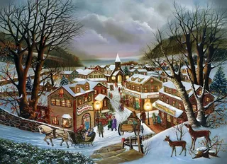 Puzzle I Remember Christmas - 1000 pièces von Cobble Hill – Schachtel 1 von 2