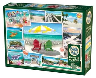 Puzzle Lieu de Bonheur - 1000 pièces from Cobble Hill – box 2 of 2