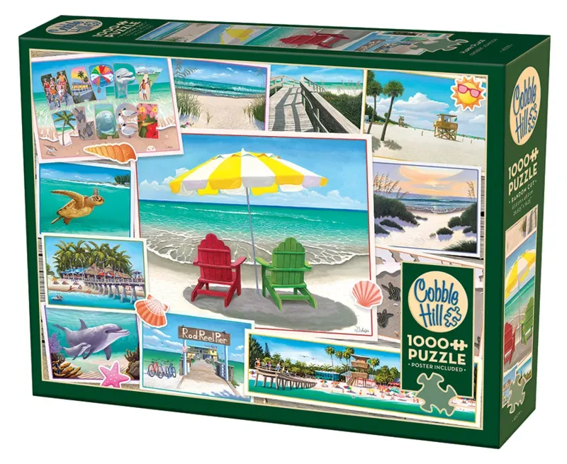 Puzzle Lieu de Bonheur - 1000 pièces from Cobble Hill – box 2 of 2
