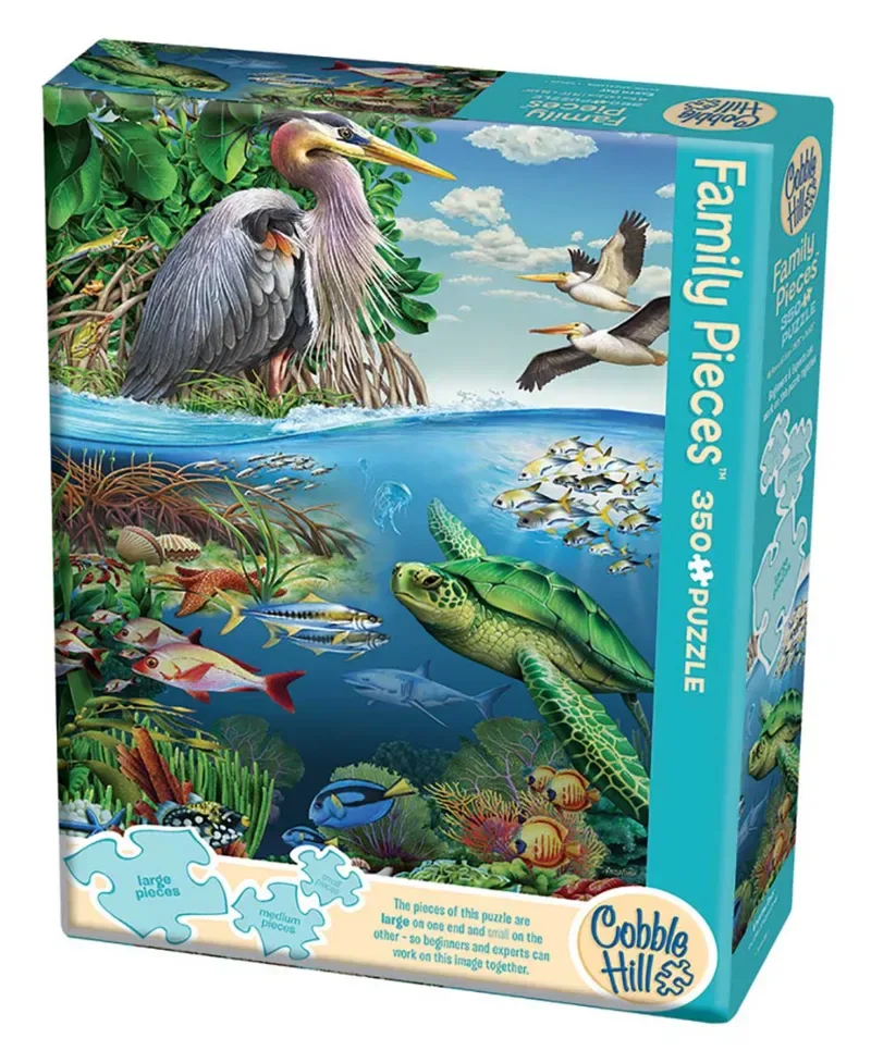 Puzzle Pièces XXL - Earth Day - 200 à 499 pièces de Cobble Hill – boîte 2 sur 2