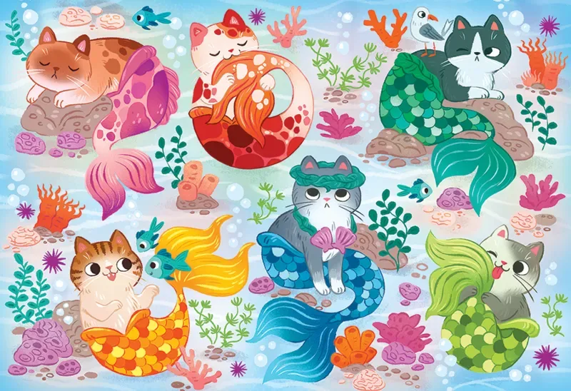 Puzzle Pièces XXL - Mercats - 100 à 149 pièces van Cobble Hill – doos