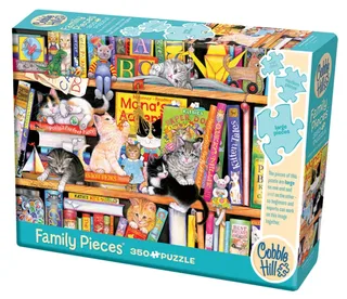 Puzzle Pièces XXL - Storytime Kittens - 200 à 499 pièces de Cobble Hill – boîte 2 sur 2