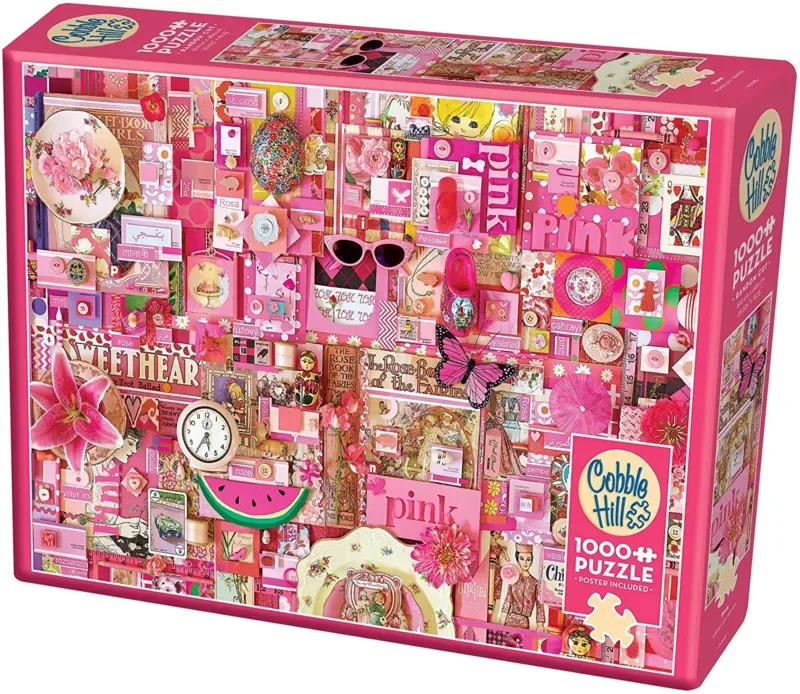 Puzzle Pink - 1000 pièces von Cobble Hill – Schachtel 2 von 2