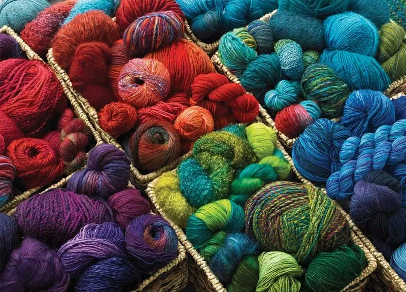 Puzzle Plenty of Yarn - 1000 pièces from Cobble Hill – box