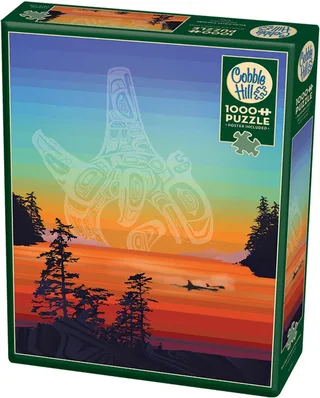 Puzzle Salish Coast Colours - 1000 pièces van Cobble Hill – doos 2 van 2