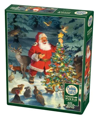 Puzzle Santa's Tree - 1000 pièces de Cobble Hill – boîte 2 sur 2