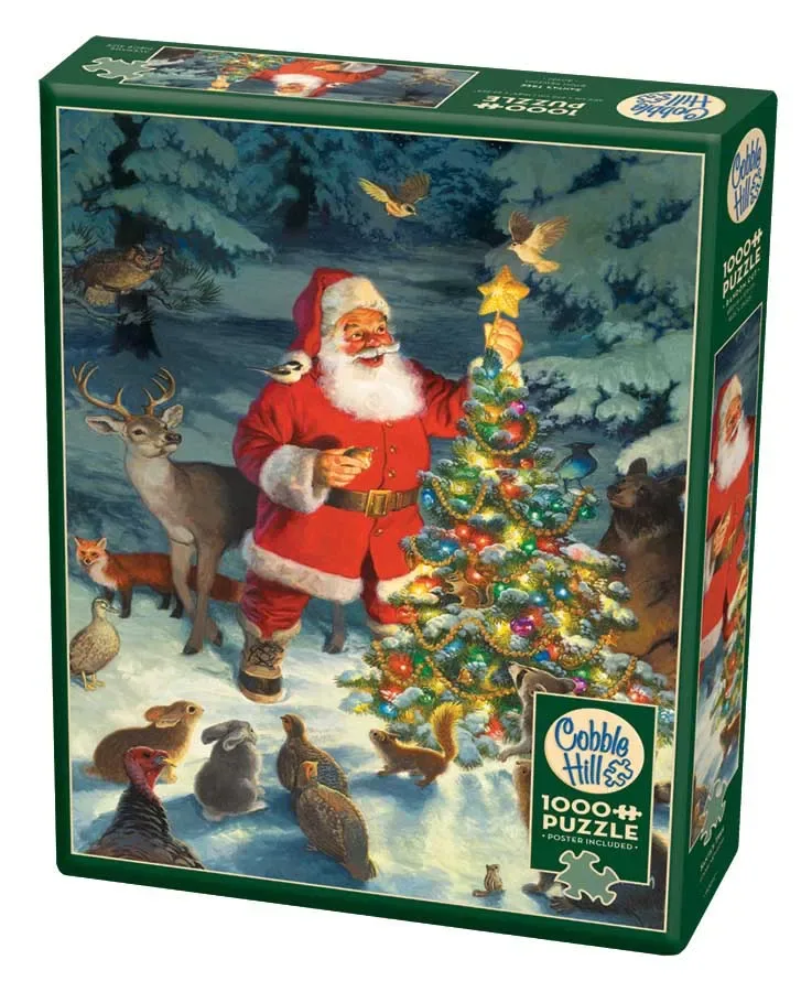 Puzzle Santa's Tree - 1000 pièces de Cobble Hill – boîte 2 sur 2