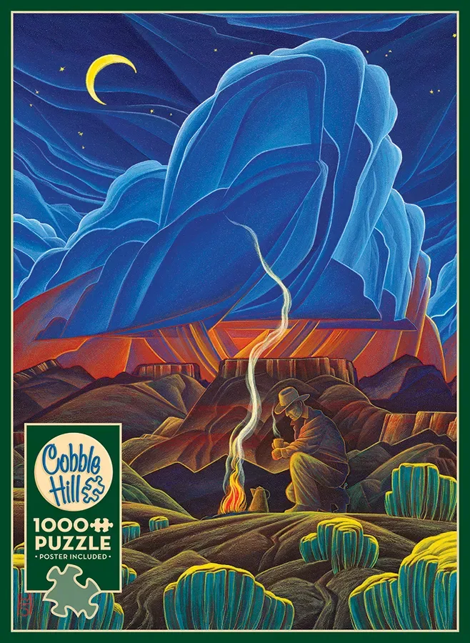 Puzzle Veille de Nuit - 1000 pièces de Cobble Hill – boîte