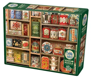 Puzzle Vintage Tins - 1000 pièces von Cobble Hill – Schachtel 2 von 2