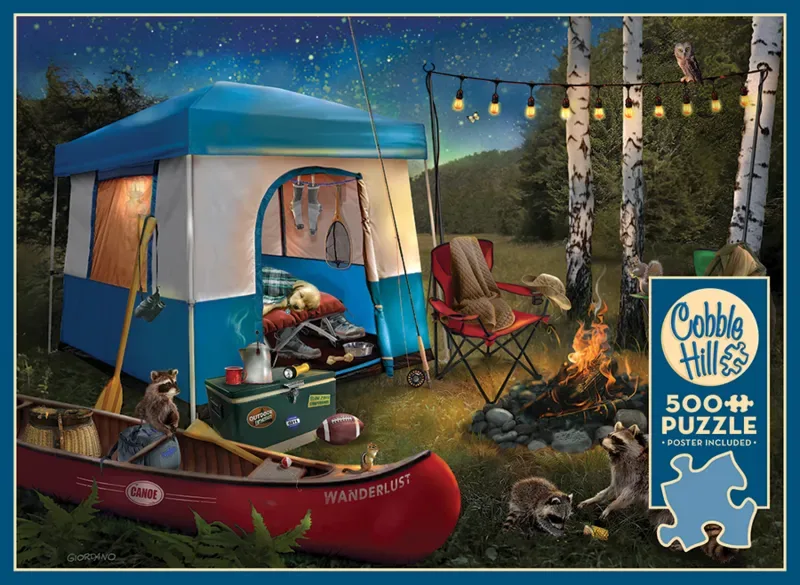 Puzzle Wanderlust - 500 à 999 pièces de Cobble Hill – boîte