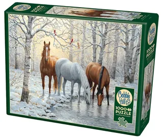 Puzzle Winter Trio - 1000 pièces von Cobble Hill – Schachtel 2 von 2