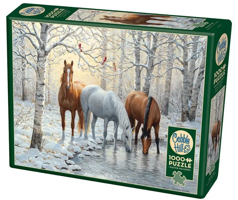 Puzzle Winter Trio - 1000 pièces von Cobble Hill – Schachtel 2 von 2