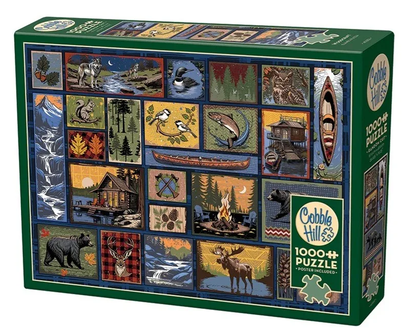 Woodcraft (1000) de Cobble Hill – boîte