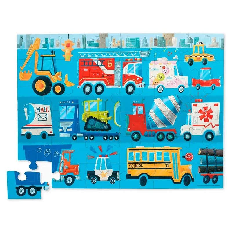 Grote brandweer puzzel 3+ from Crocodile Creek, Multicolour edition – box 2 of 2
