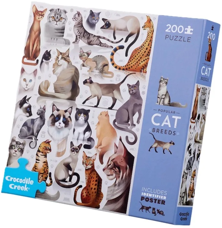 Kattenrassen (200) from Crocodile Creek – box 1 of 2