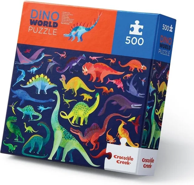 Puzzel - Dino World - 500 stukjes