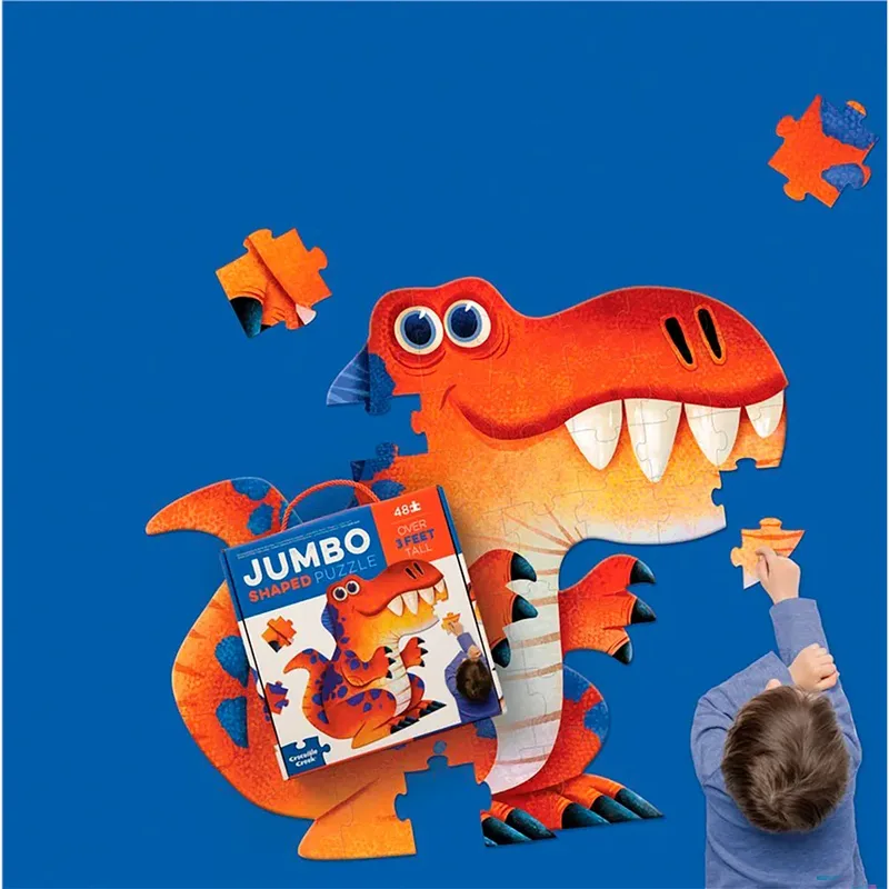 Reuze puzzel Dino (48) van Crocodile Creek – doos 3 van 3
