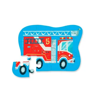 Rode brandweerwagen - 12 stukjes from Crocodile Creek, Multicolour edition – box 2 of 2