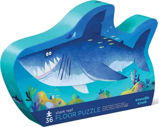 Shaped box puzzles, 36 stuks - Haaienrif de Crocodile Creek, édition Multicolore – boîte 1 sur 6